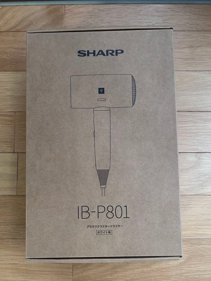 【マロン】SHARP プラズマクラスター IB-P801-W ホワイト
