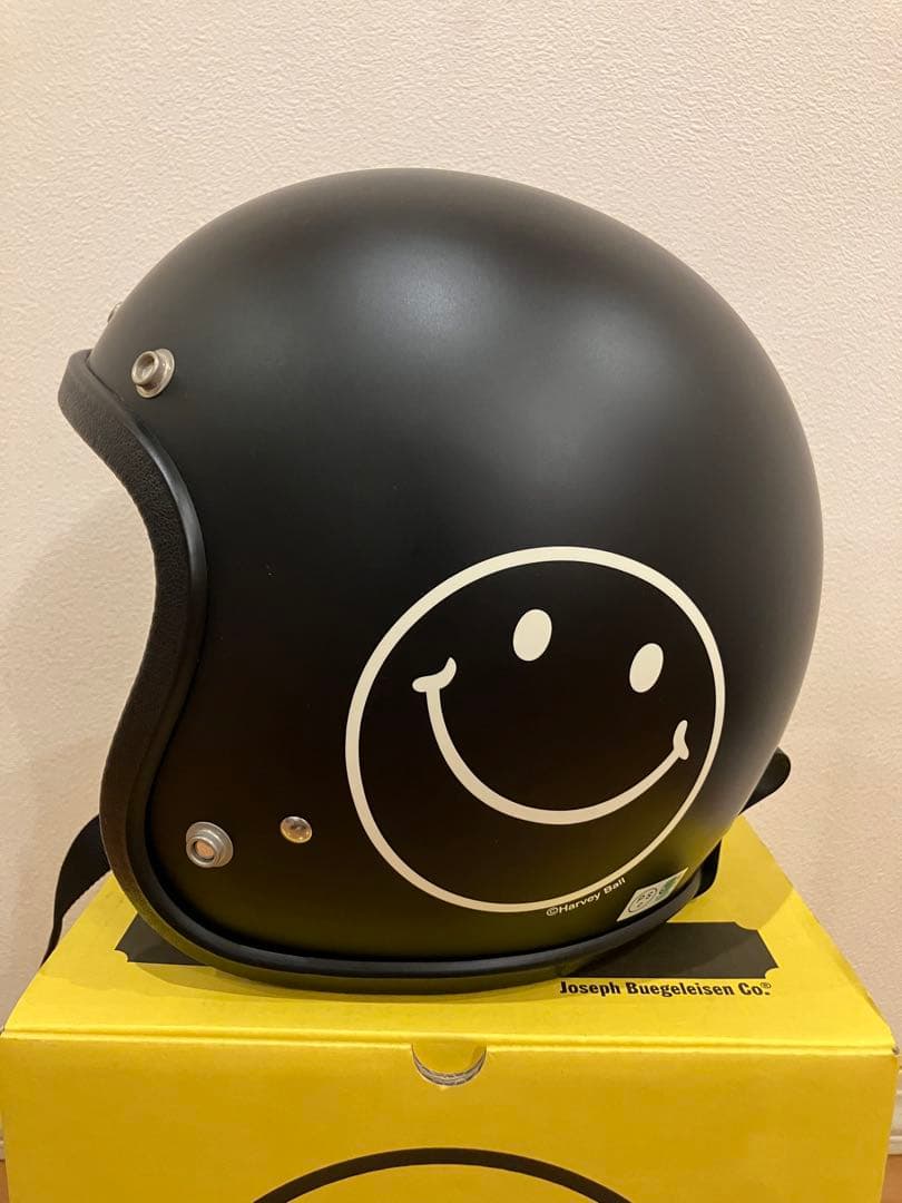 SMILE BUCO ヘルメット　マットブラック　サイズM/L