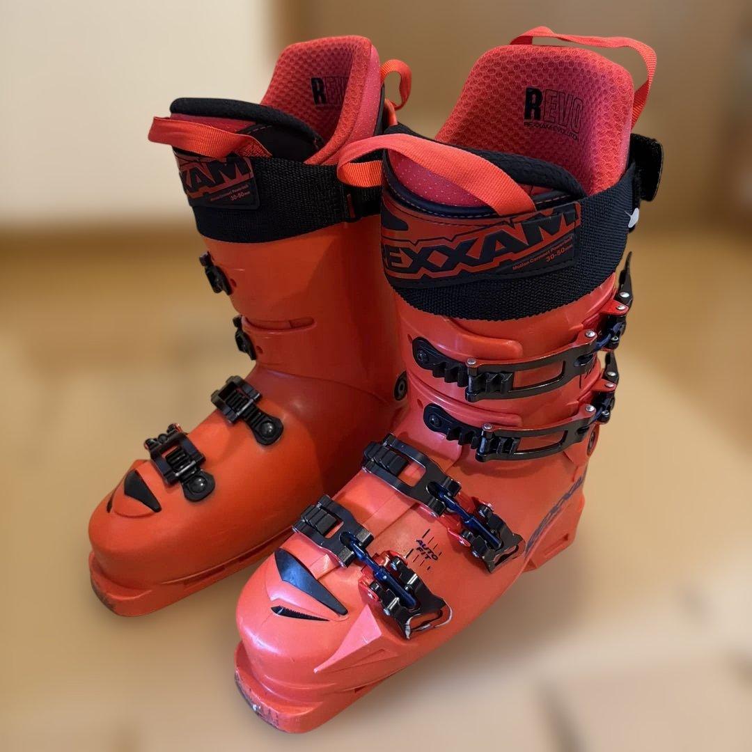 REXXAM スキーブーツ オレンジ　25.0〜25.5