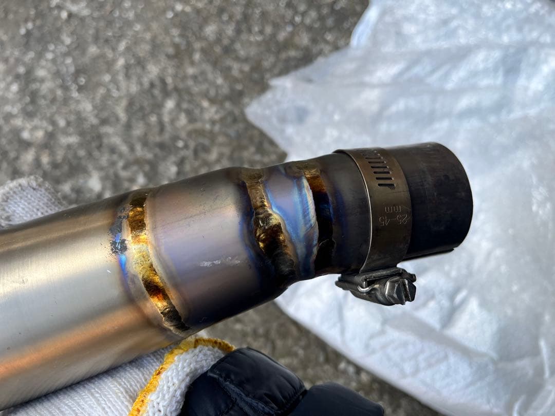 アサヒナレーシングマフラー　gsxr750