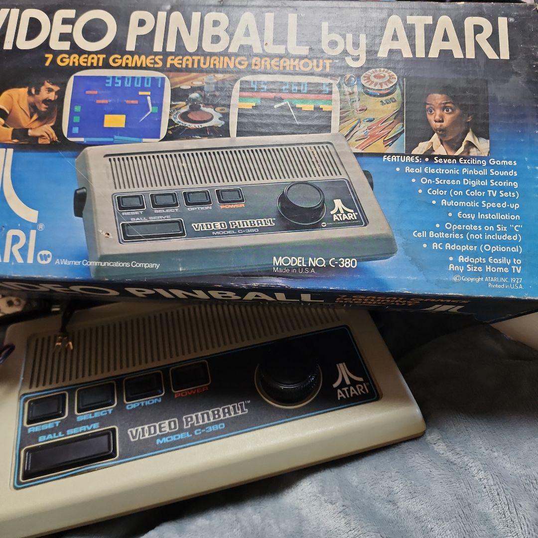 SMILE.THです。レトロ☆ATARI　ビテオピンボール　☆