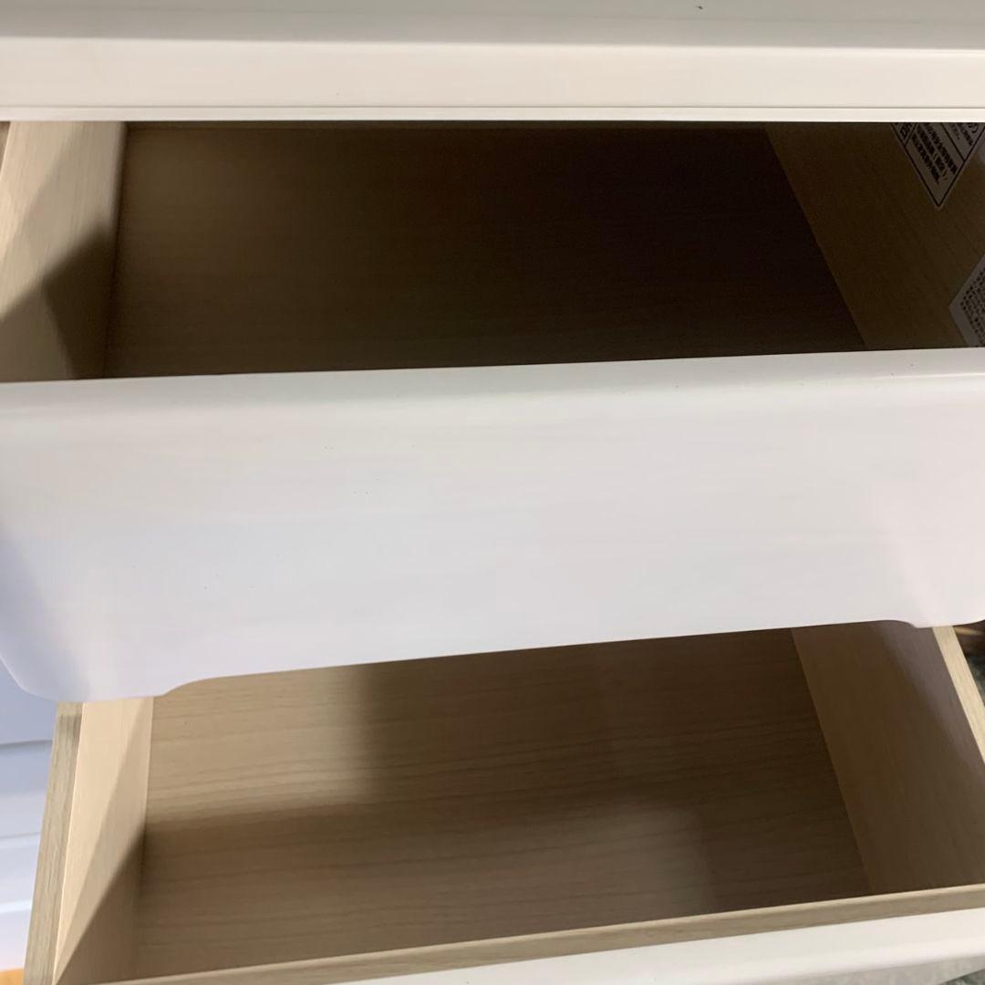 I629 ニトリ ハイチェスト オウカ2 150-6HC 押入れ ホワイト