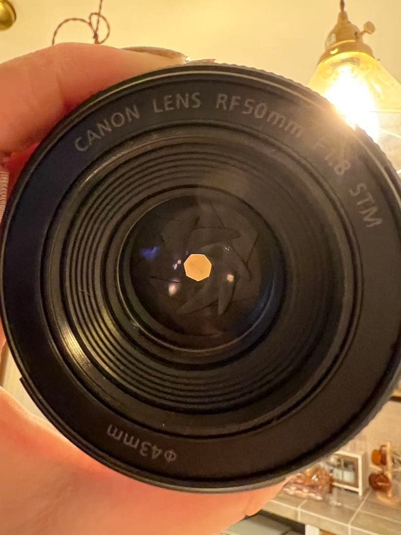 【保証書期限内＋フィルター付】Canon RF 50mm F1.8 STM