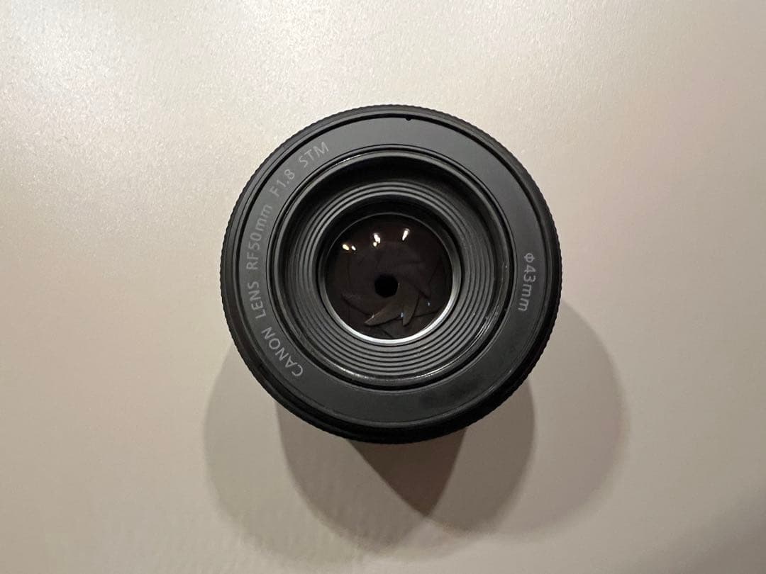 【保証書期限内＋フィルター付】Canon RF 50mm F1.8 STM