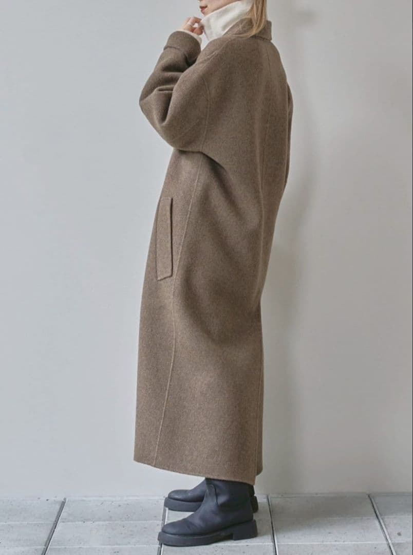 25aw 新品 TODAYFUL Wool Over Coat グレージュ38