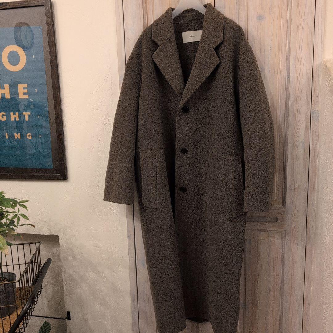 25aw 新品 TODAYFUL Wool Over Coat グレージュ38