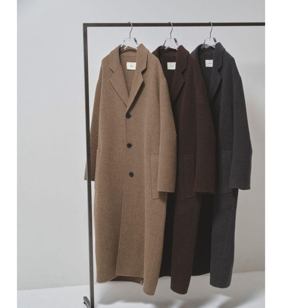 25aw 新品 TODAYFUL Wool Over Coat グレージュ38