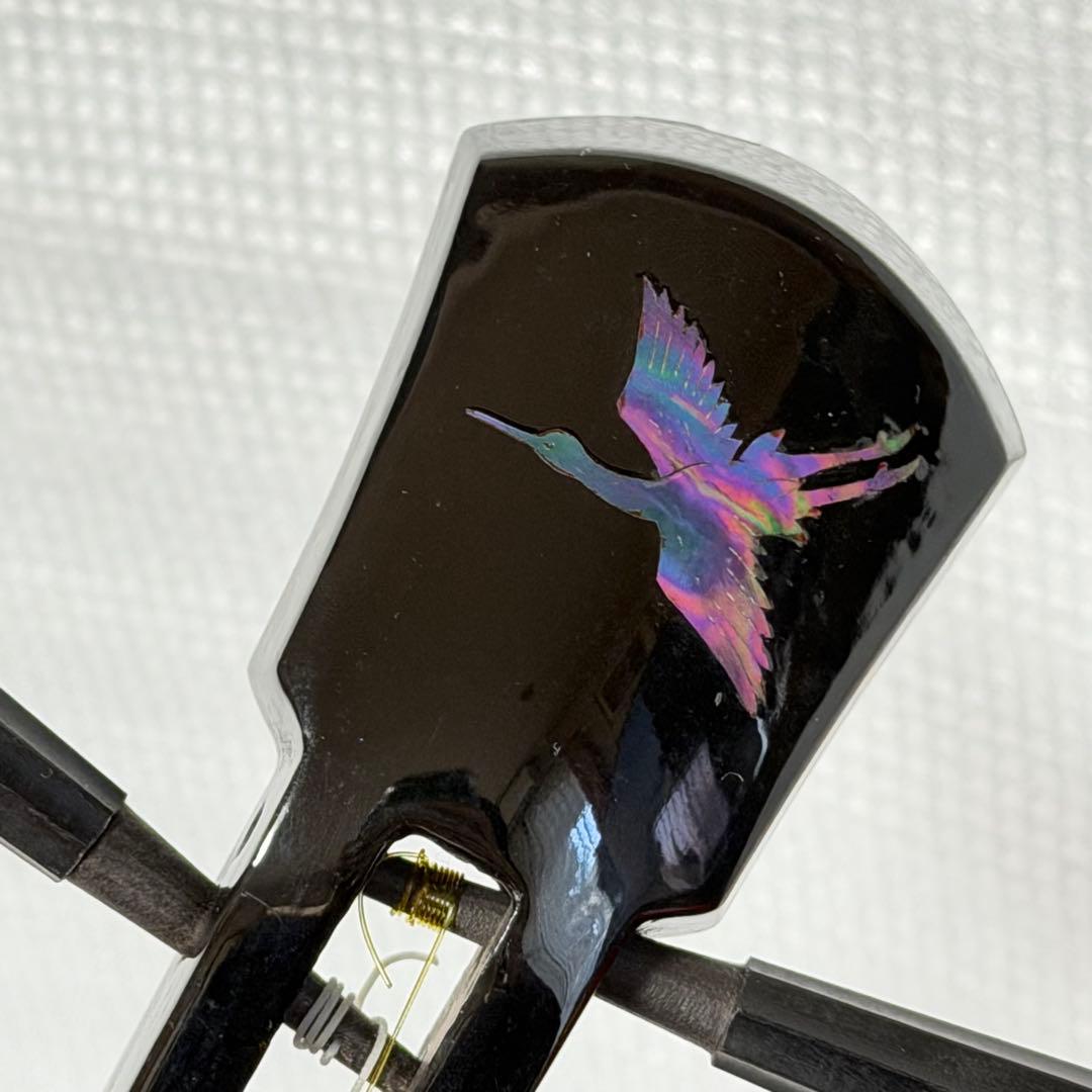 美品 琉球 胡弓 四弦 縞黒檀 本革 蛇皮　クーチョー 沖縄胡弓　擦弦楽器 蛇革