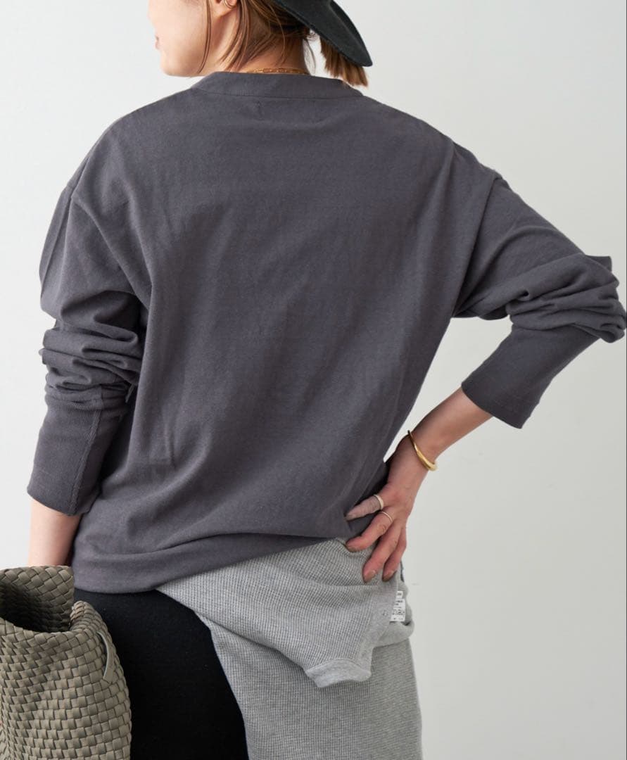 【新品】AMERICANA/アメリカーナ LONGSLEEVE Tシャツ