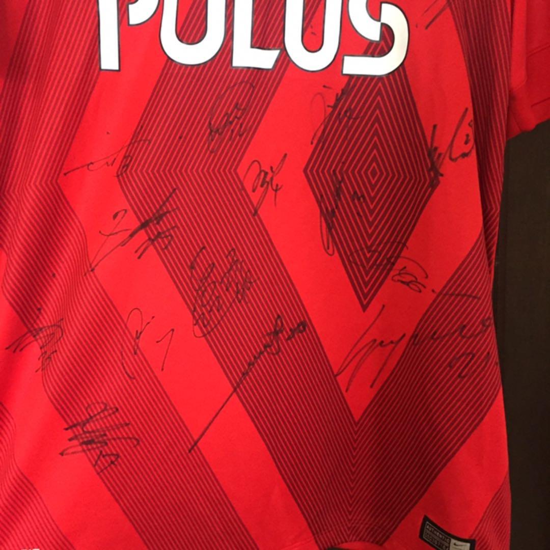 浦和レッズ サイン入りユニフォーム