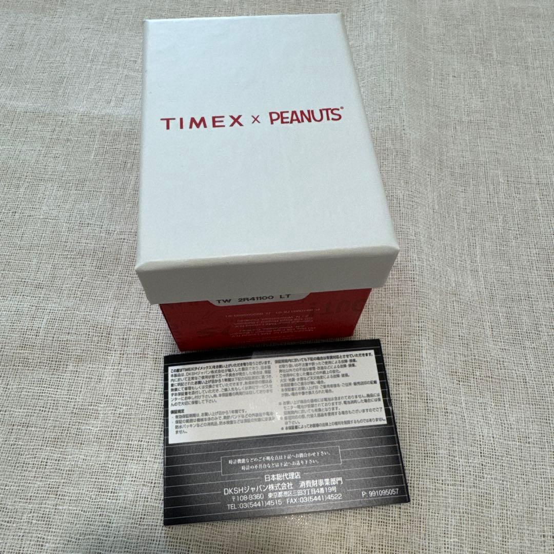 新品未使用　TIMEX PEANUTS チャーリーブラウン　腕時計