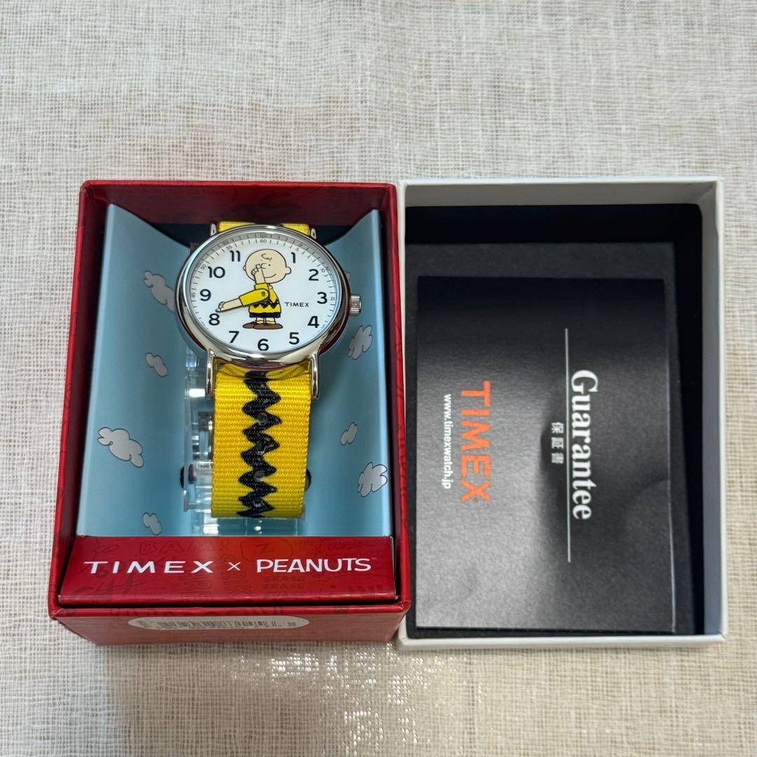 新品未使用　TIMEX PEANUTS チャーリーブラウン　腕時計