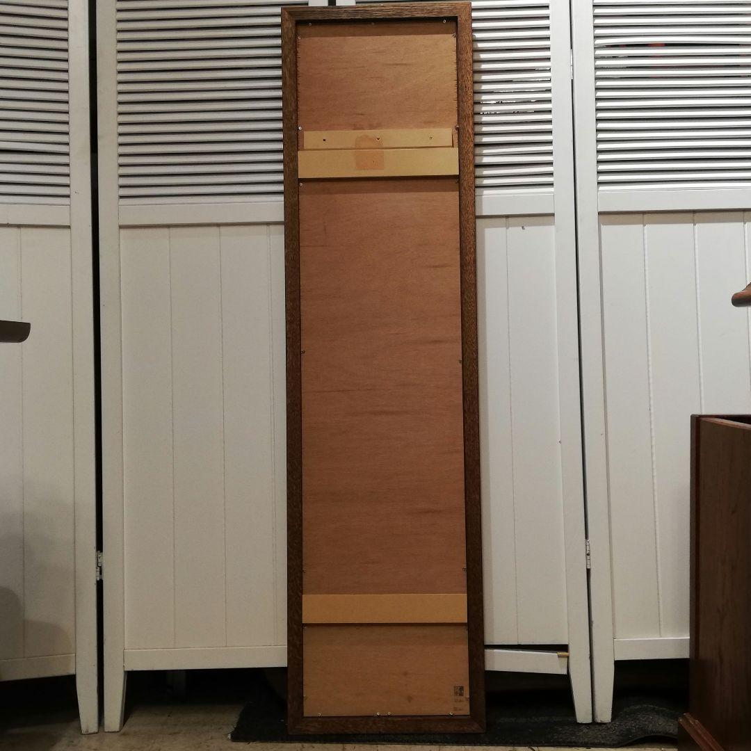 M●希少良品☞秋山木工☜職人堅木 ウォールミラー　姿見