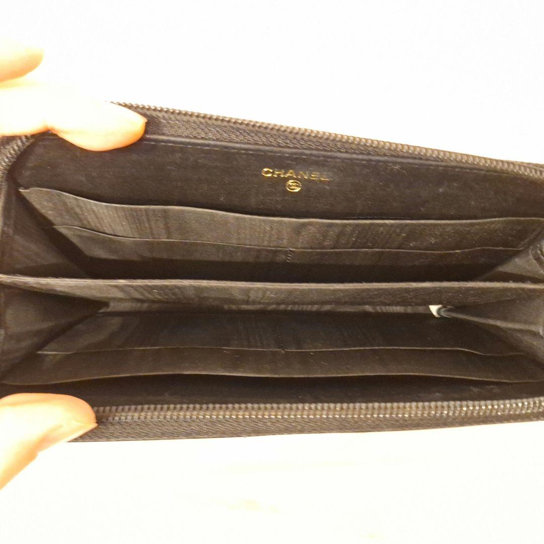 ★CHANEL キャビアスキン長財布★