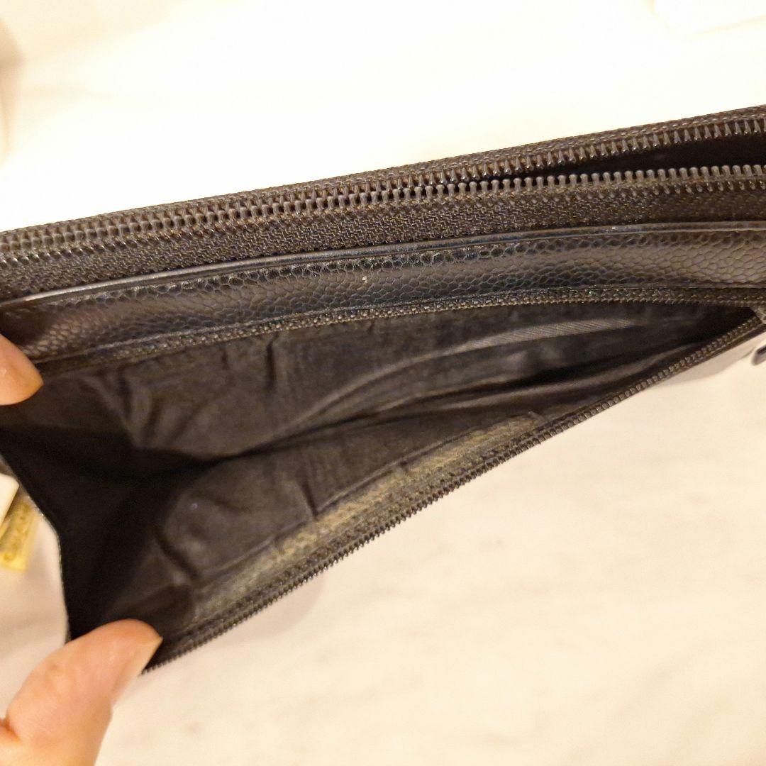 ★CHANEL キャビアスキン長財布★