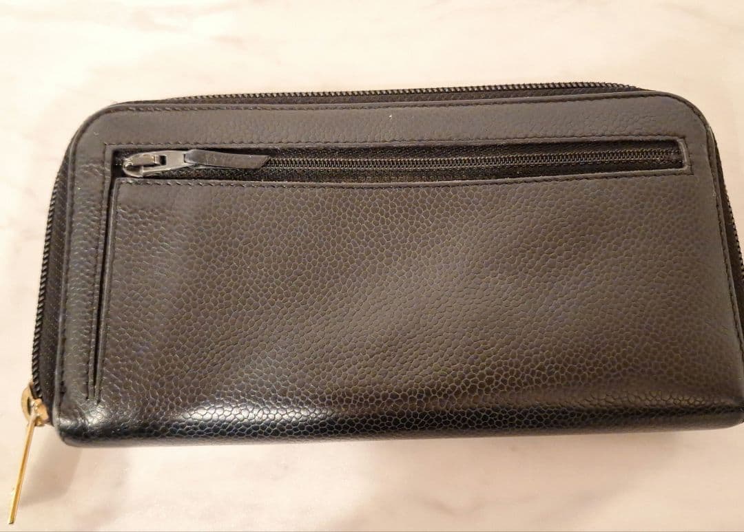 ★CHANEL キャビアスキン長財布★