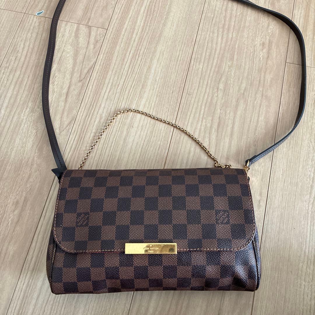 LOUIS VUITTON ダミエ ショルダーバッグN41129フェイボリット