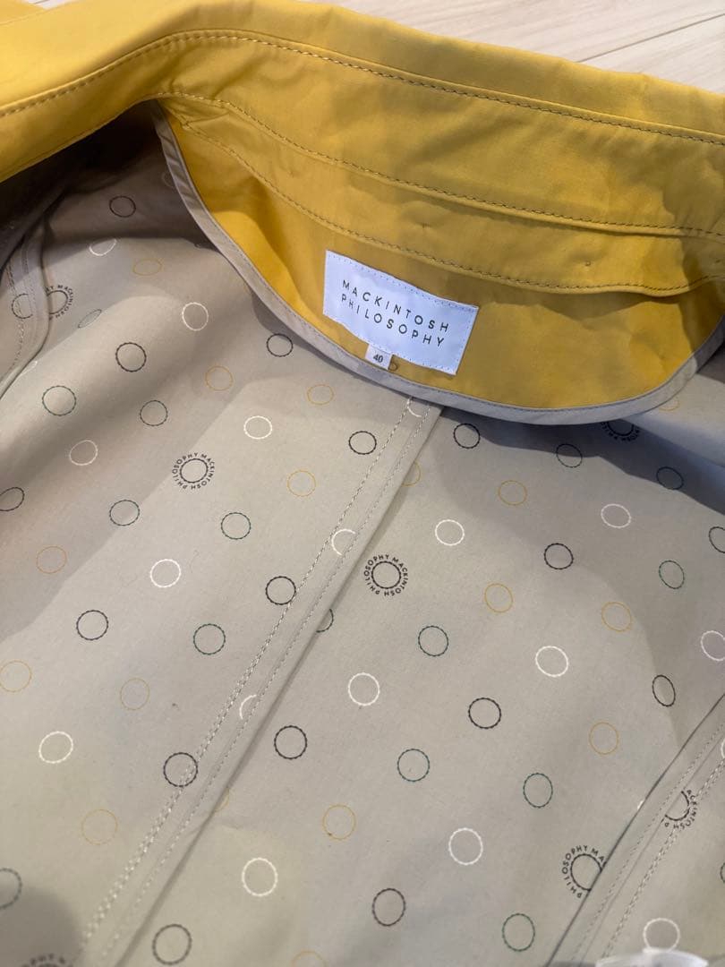 CKINTOSH PHILOSOPHY トレンチコート size40 イエロー