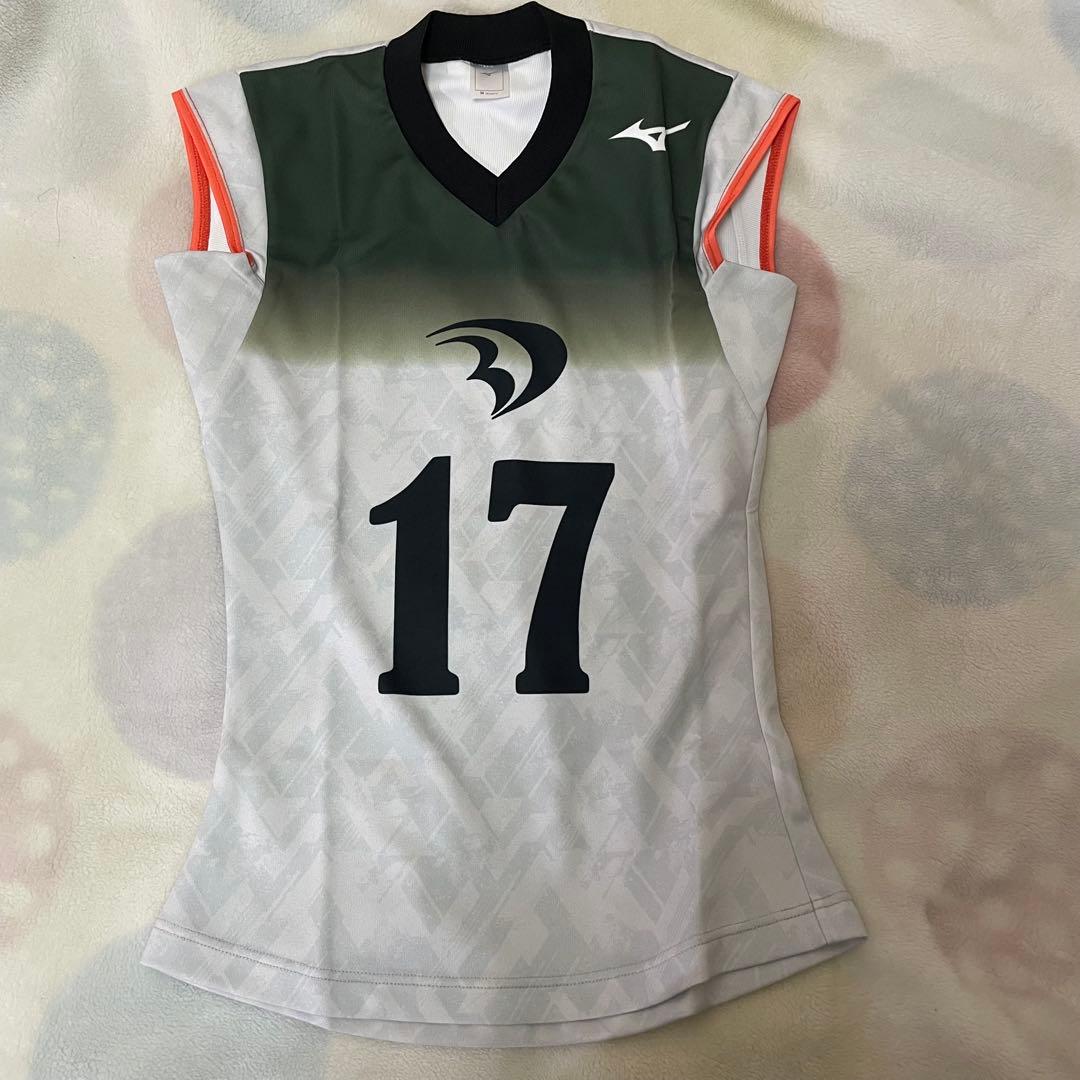 MIZUNO バレーボールユニフォーム大東文化大学17番