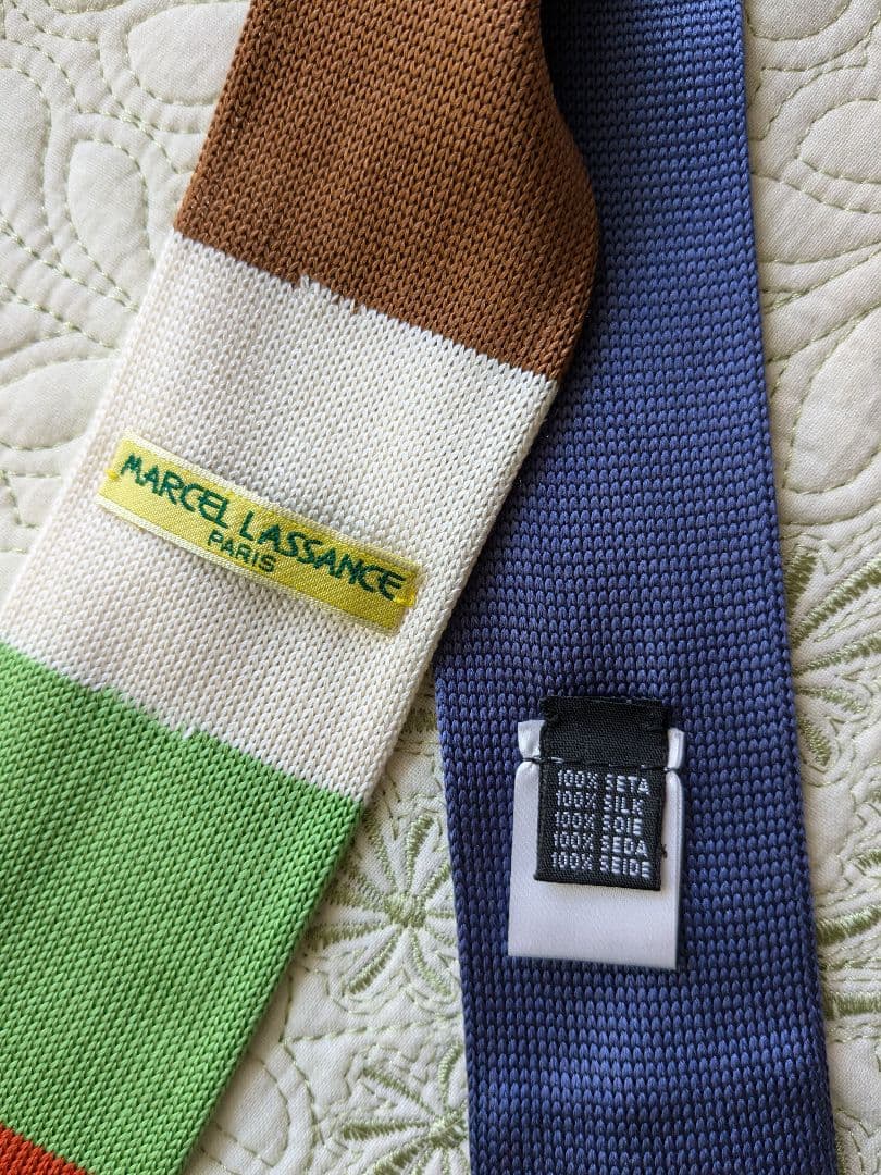 マルセルラサンス クレイジーパターン マフラー ネクタイ