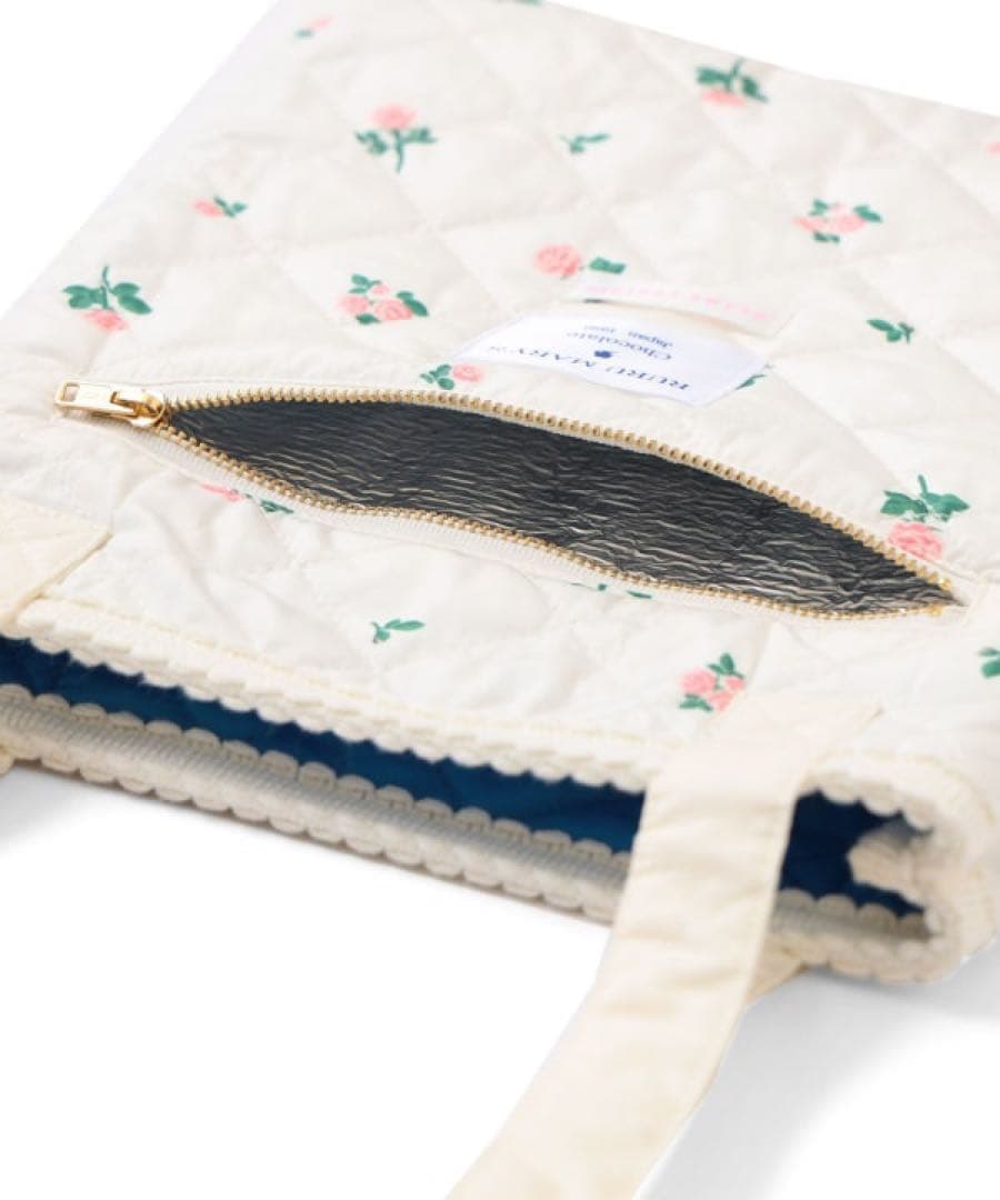 RURU MARY'S / リバーシブル キルティングバッグ　トートバッグ　匿名