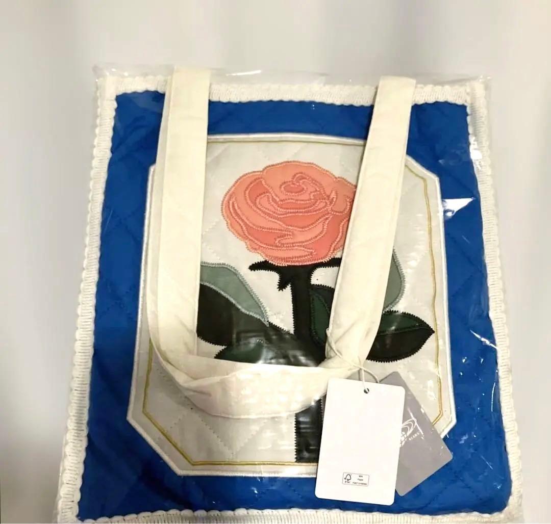 RURU MARY'S / リバーシブル キルティングバッグ　トートバッグ　匿名