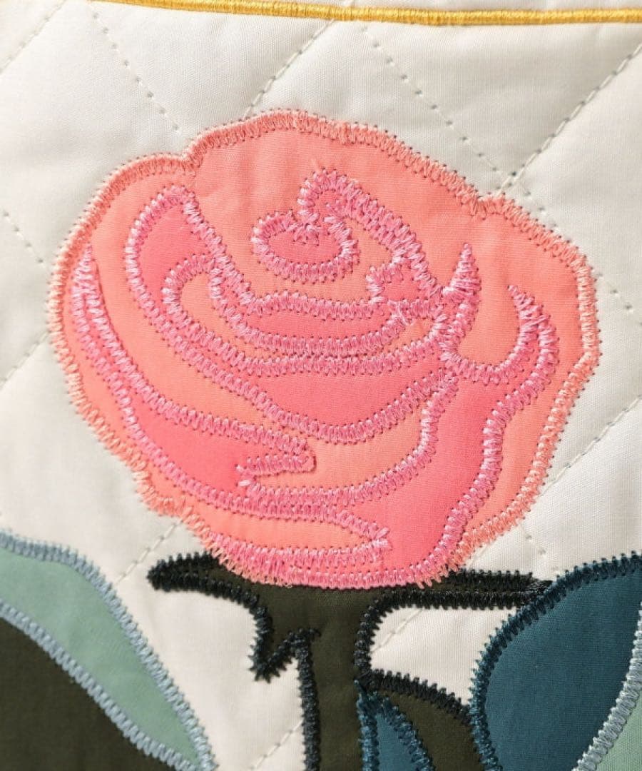 RURU MARY'S / リバーシブル キルティングバッグ　トートバッグ　匿名