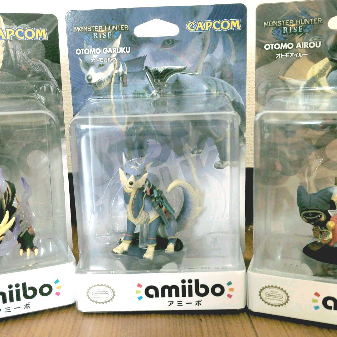 アミーボ　モンスターハンターライズ　3種セット