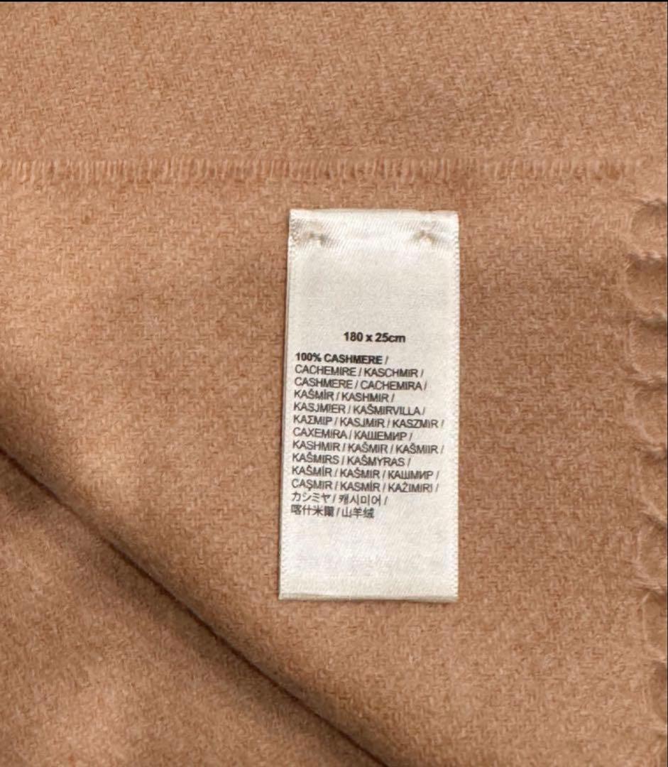 Johnstons of Elginジョンストンズ カシミヤマフラー タグ付新品