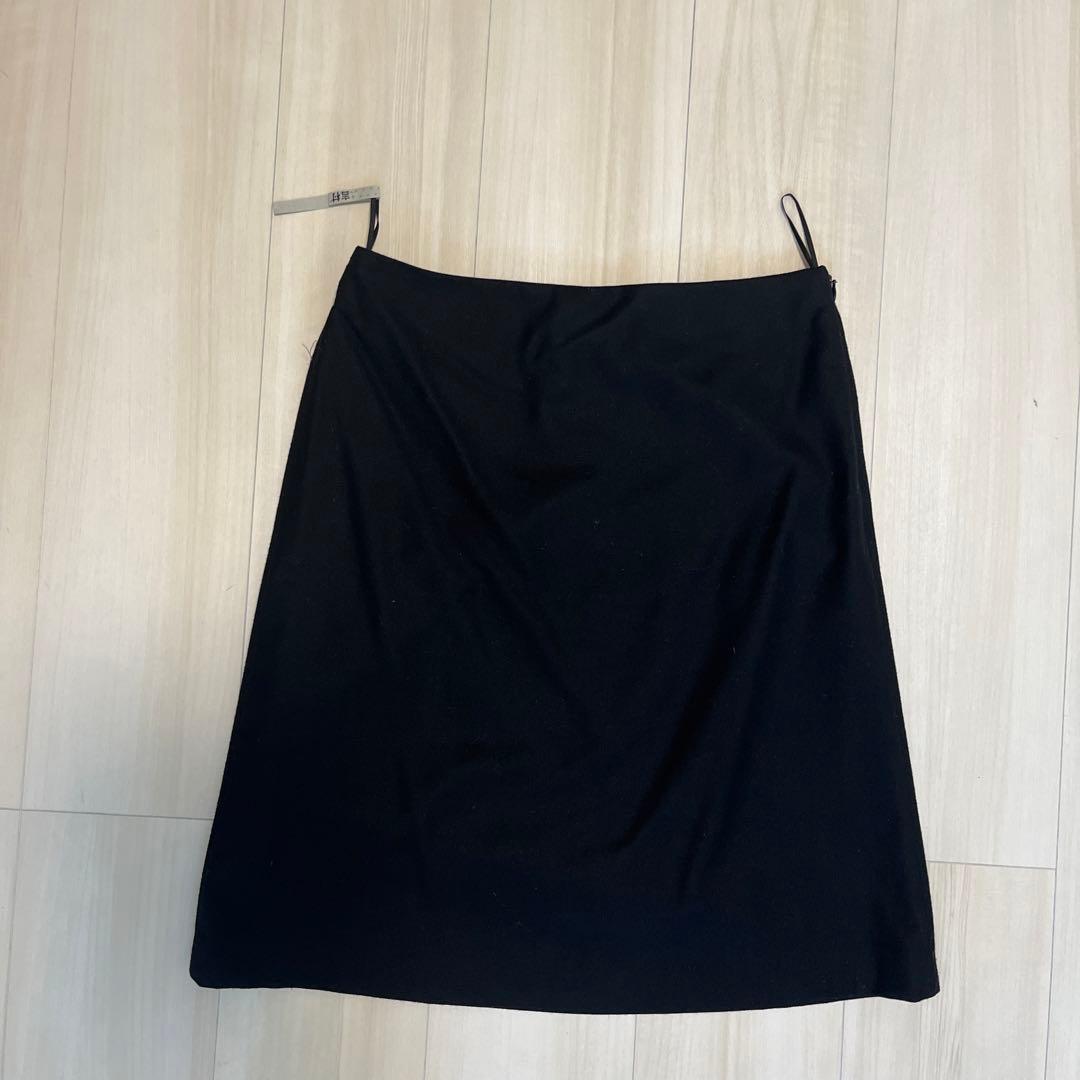 theory 黒 スカートスーツ 上下セットMサイズ