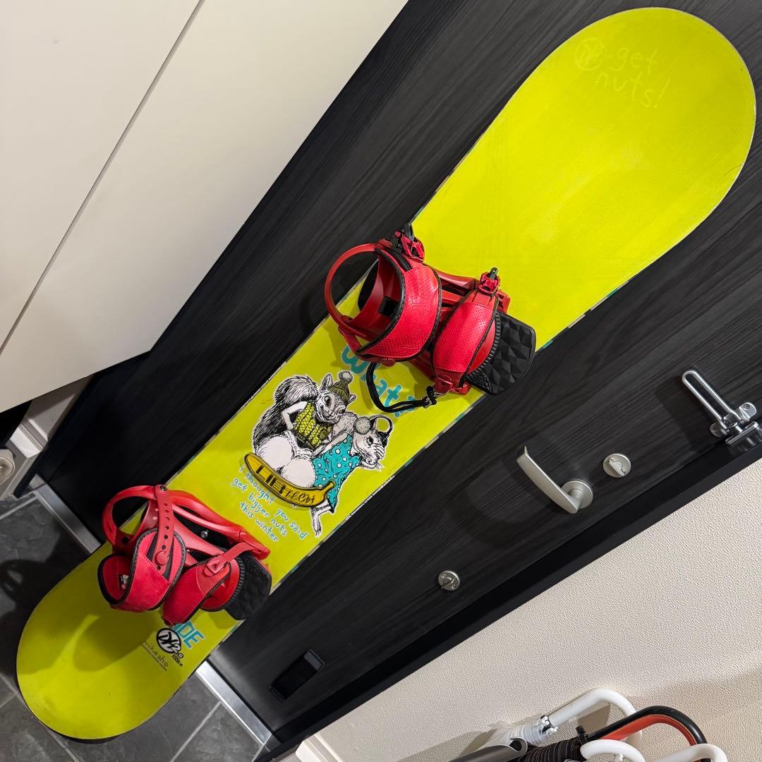 RIDE スノーボード 152cm ビンディング セット L head NX