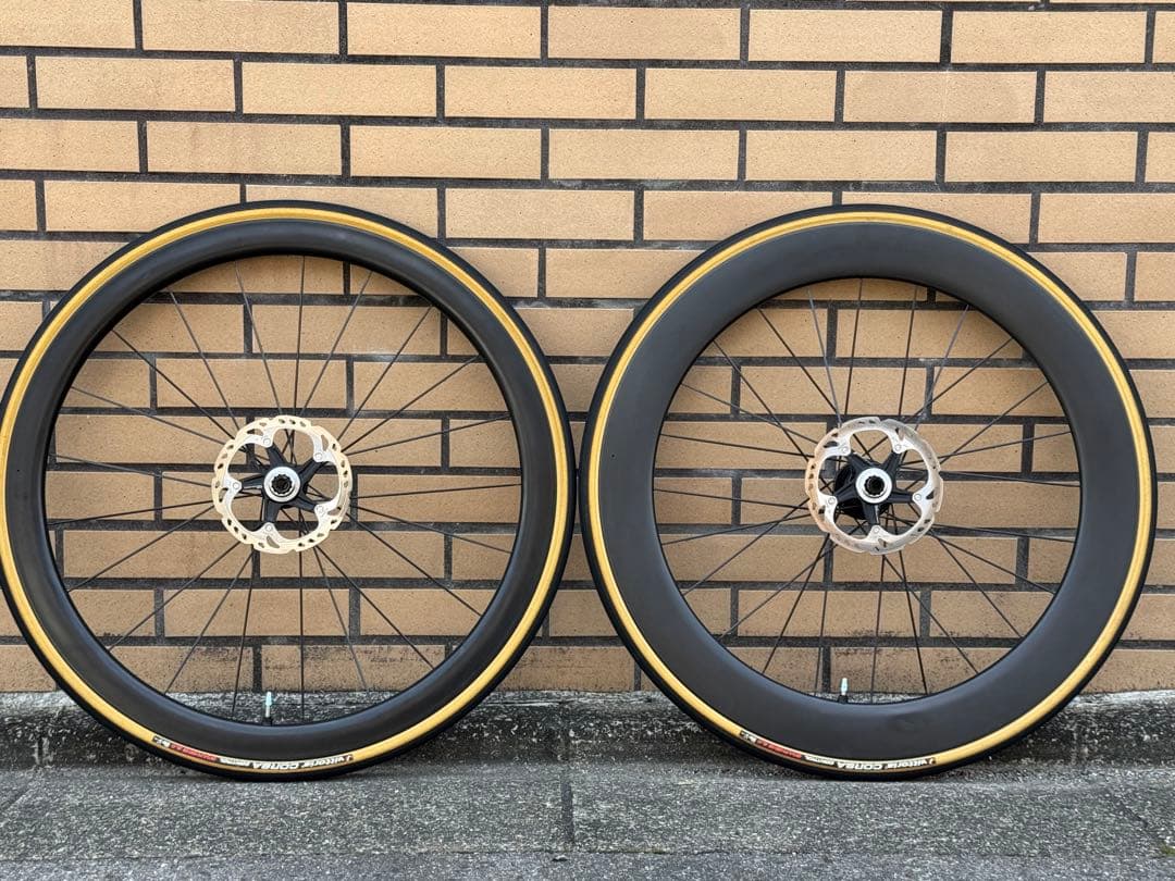 ジャイアント　SLR1 カーボンホイール　DISC シマノ　11/12速対応