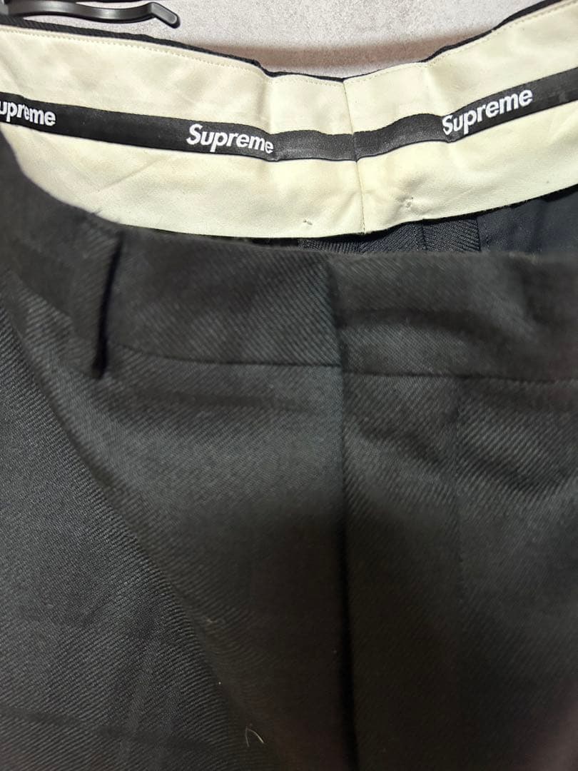 スーツ 22SS Supreme Tartan Wool Suit Black S 30
