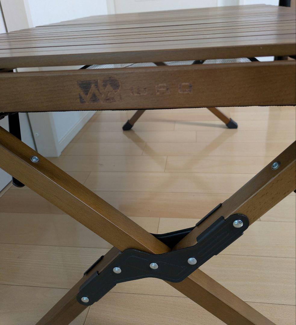 WAQ フォールディングウッドテーブル