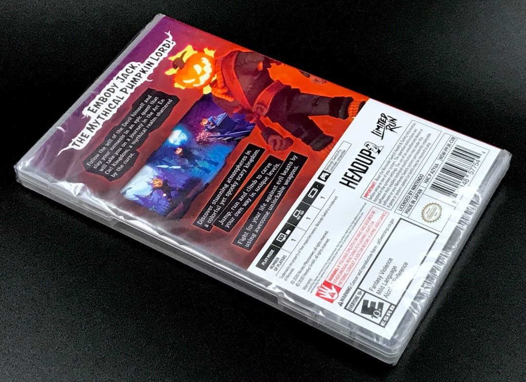 Pumpkin Jack パンプキン・ジャック 北米版 switch スイッチ