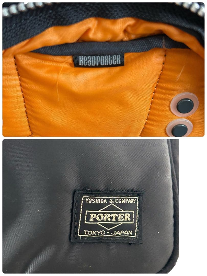 ✨最終出品✨ 廃盤 ヘッドポーター タンカー ミニボストン 黒 ドラムバッグ