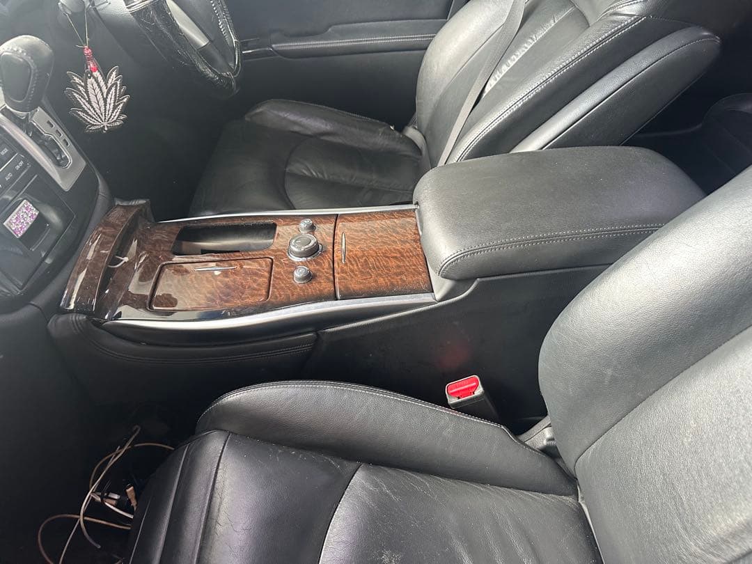 レザー ブラック センターコンソール