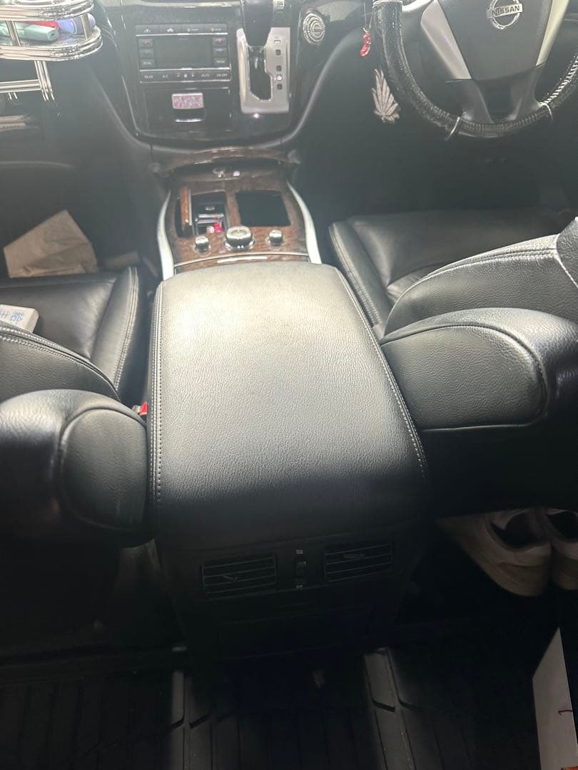 レザー ブラック センターコンソール