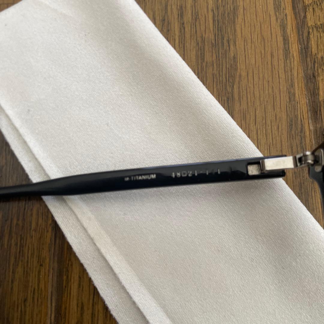 金子眼鏡　サングラス　ブラウン