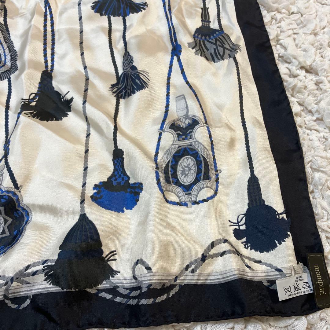 manipuri マニプリ　シルクスカーフ65 ANGLOBAL別注　絹