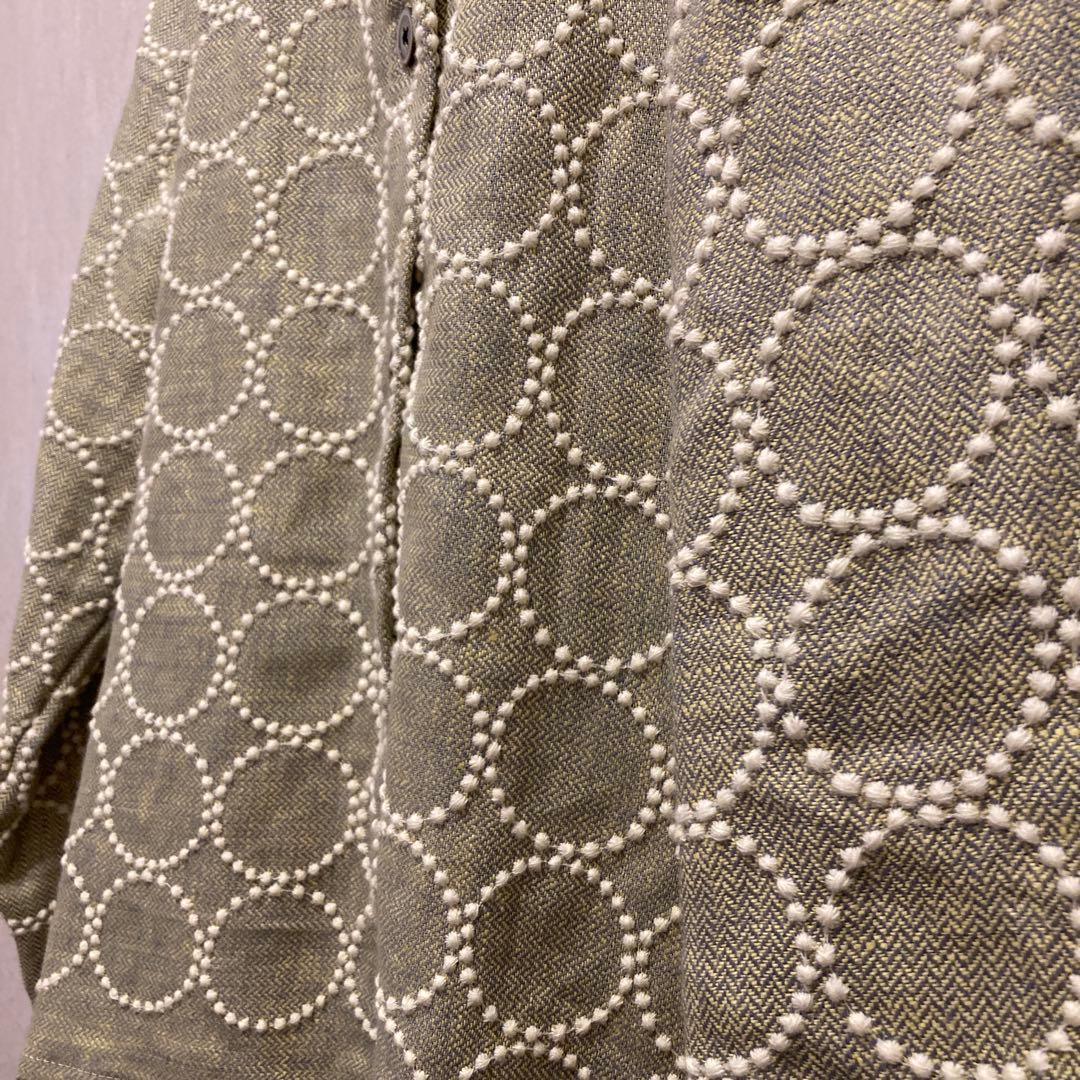 【梅春】ミナペルホネン tambourine 春ジャケット sizeL