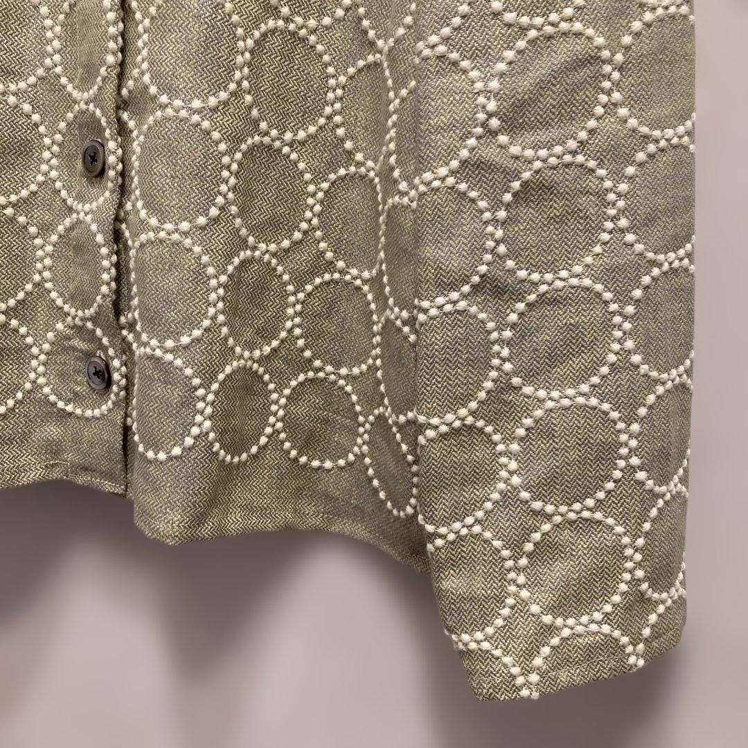 【梅春】ミナペルホネン tambourine 春ジャケット sizeL