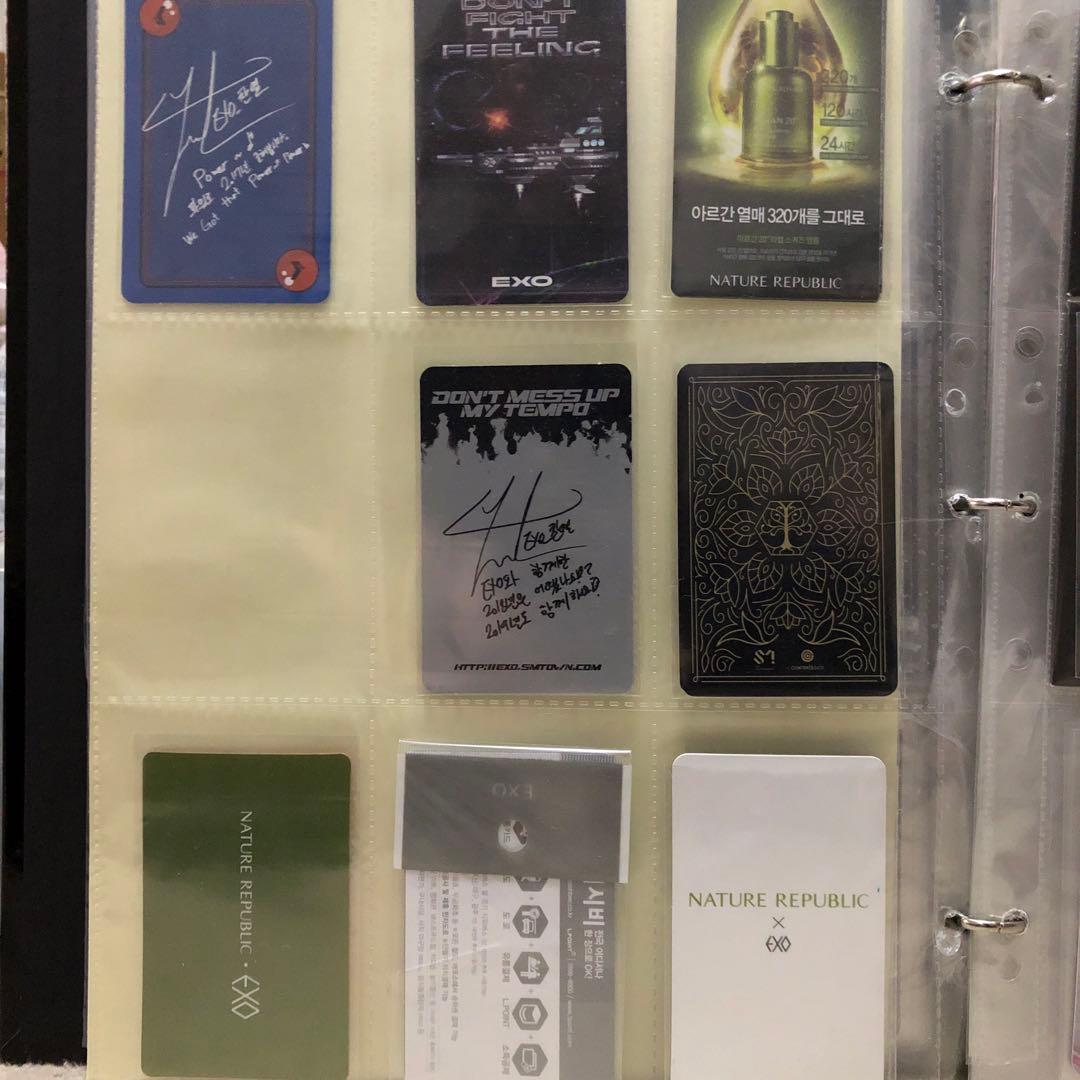 EXO チャニョル トレカ cashbee セット
