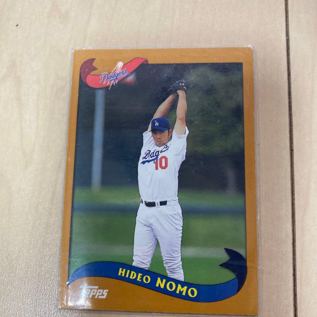 激レアドジャース！超レジェンド野茂英雄メジャー先駆者プレミアカード