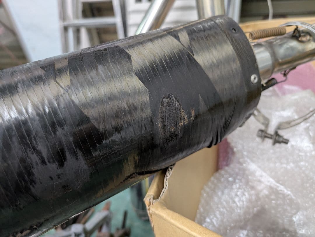 FZ400 SP忠男 カーボン マフラー