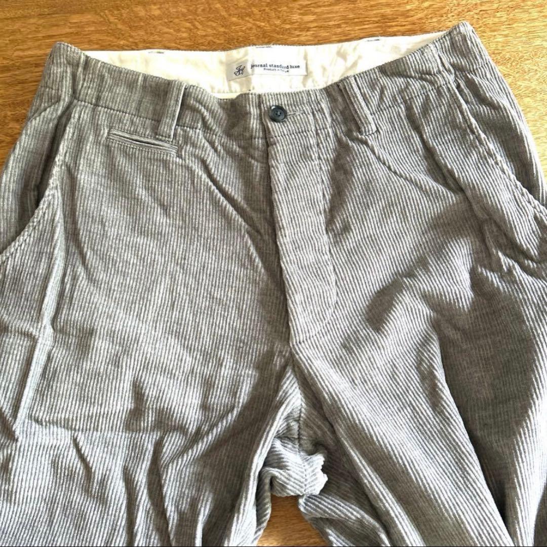 journal standard luxe コーデュロイパンツ Lサイズ グレー