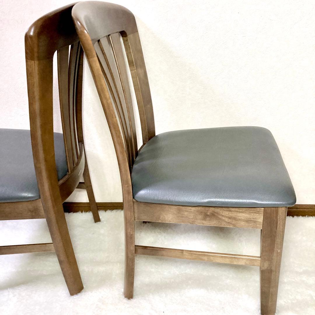 【カリモク✨】 karimoku ダイニングチェア シェル型 ２脚 ③