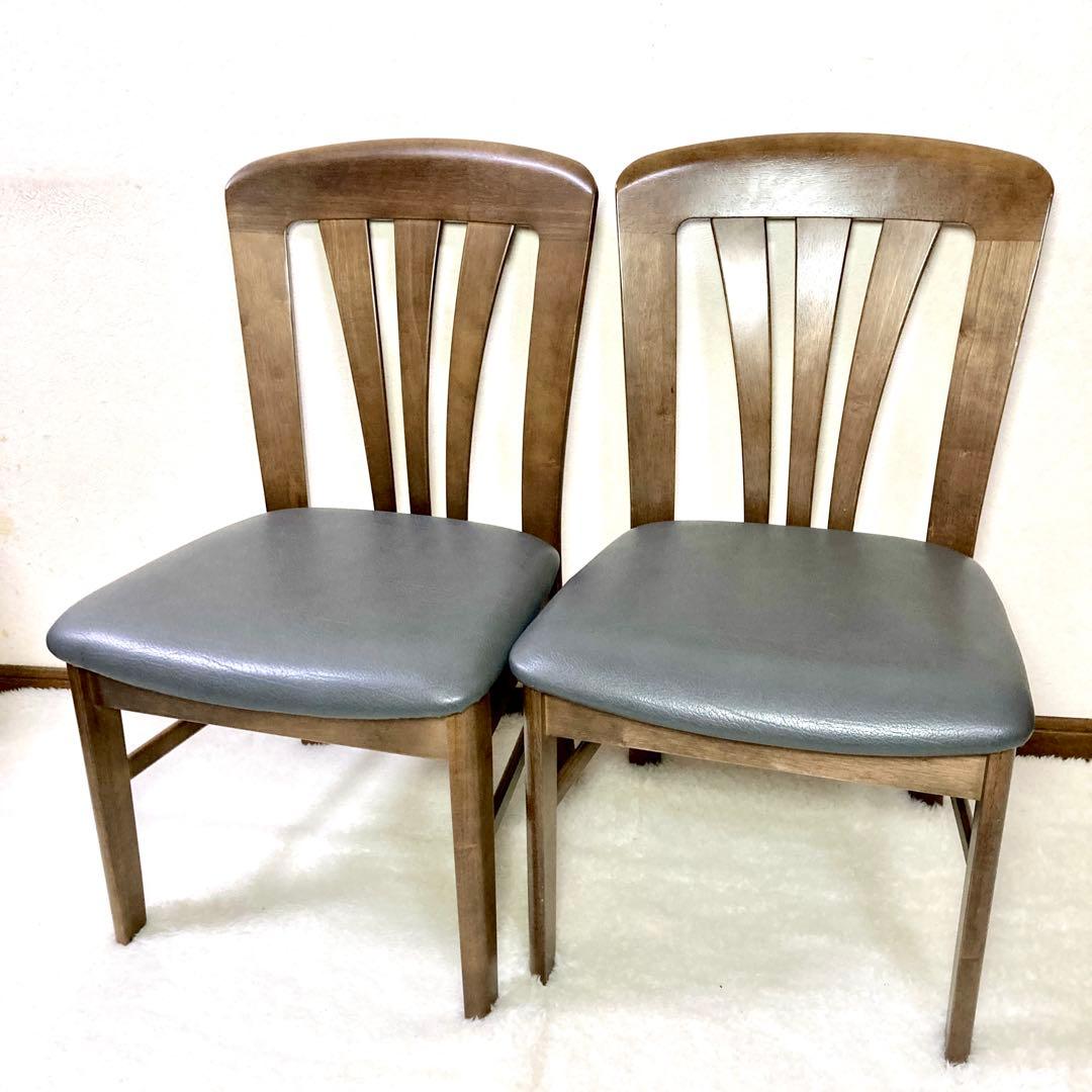 【カリモク✨】 karimoku ダイニングチェア シェル型 ２脚 ③