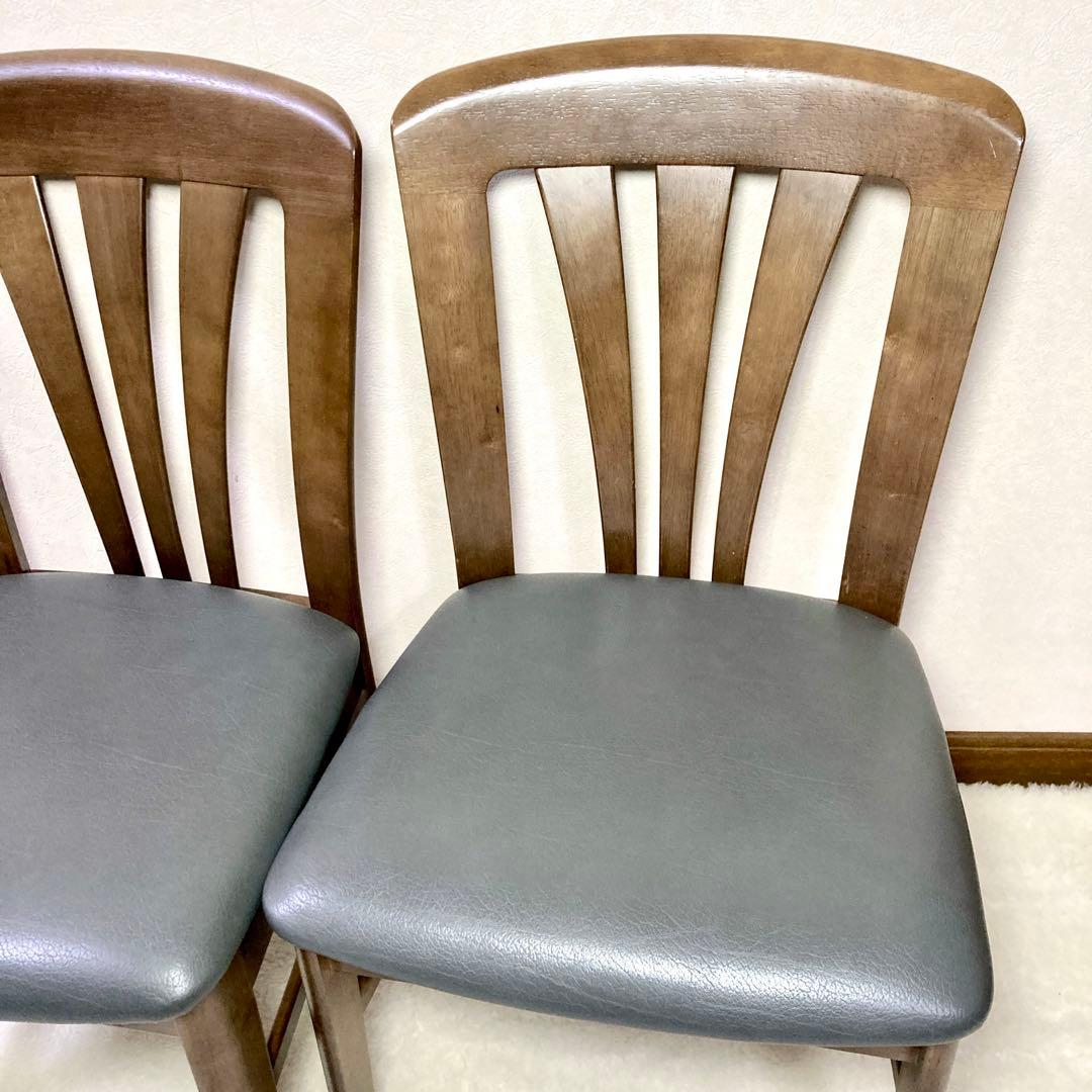 【カリモク✨】 karimoku ダイニングチェア シェル型 ２脚 ③