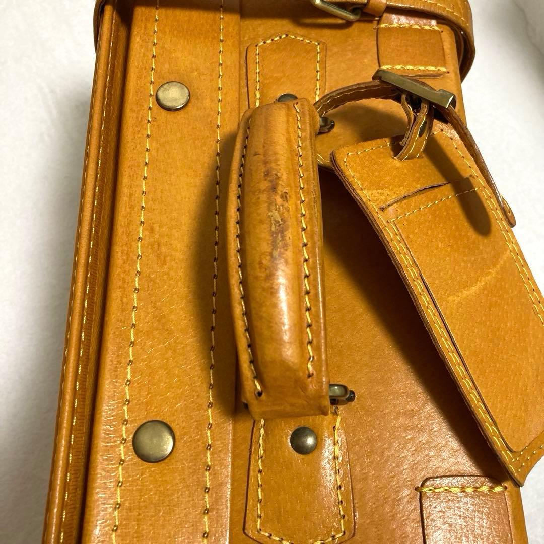 【良品】 ユーラシアトランク シフレ キャリーバッグ トランク キャメル